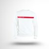 Sweat SSIAP blanc bande rouge sécurité incendie face