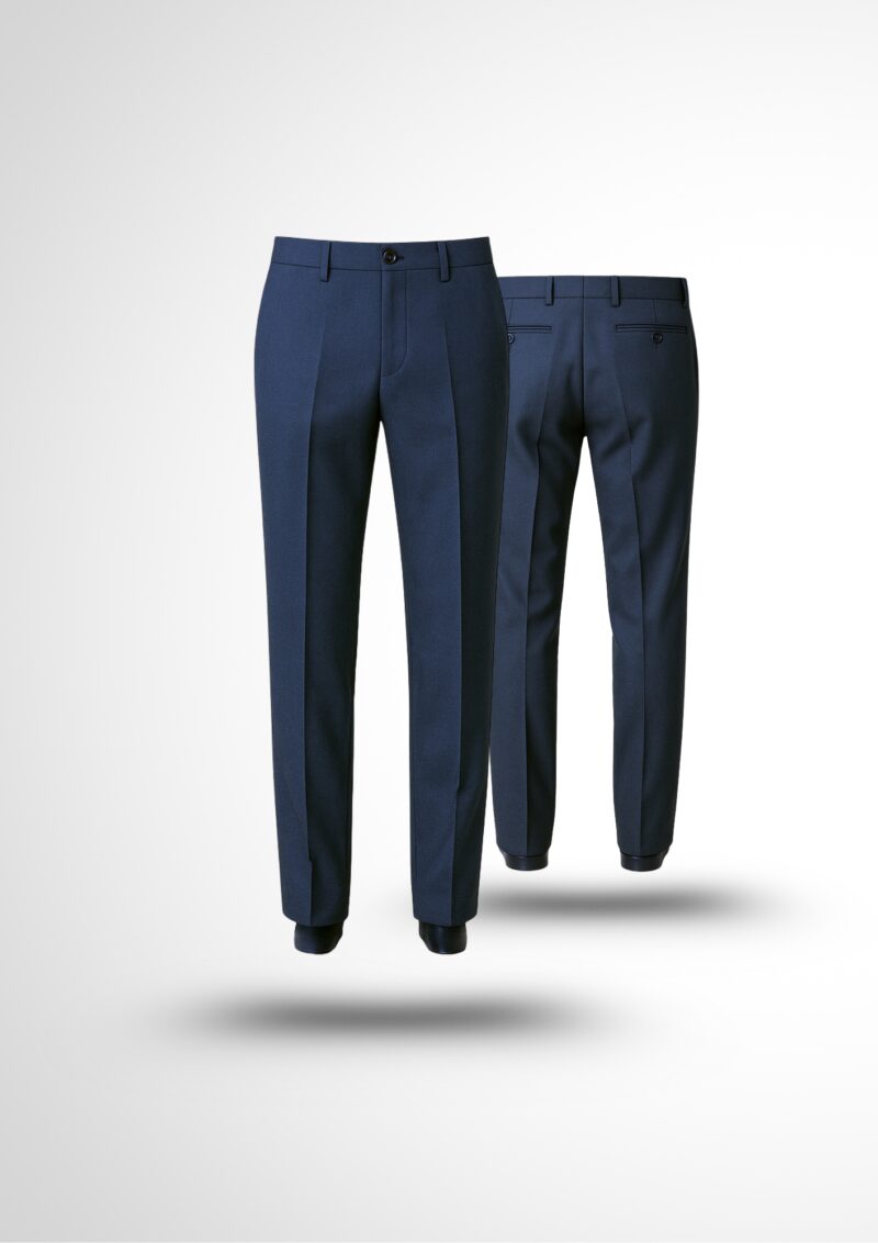Pantalon de costume Classique marine – Image 3