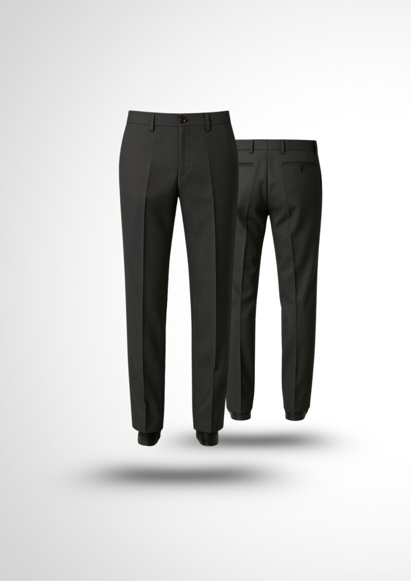 Pantalon de costume Classique noir – Image 4