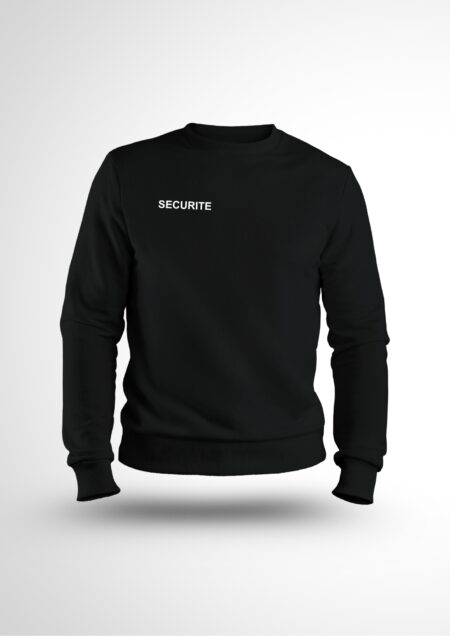 Sweat Intervention noir transfert sécurité