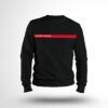Sweat SSIAP noir bande rouge sécurité incendie