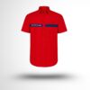 Chemisette ssiap rouge bande marine