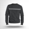 Sweat SSIAP gris bande grise sécurité incendie face