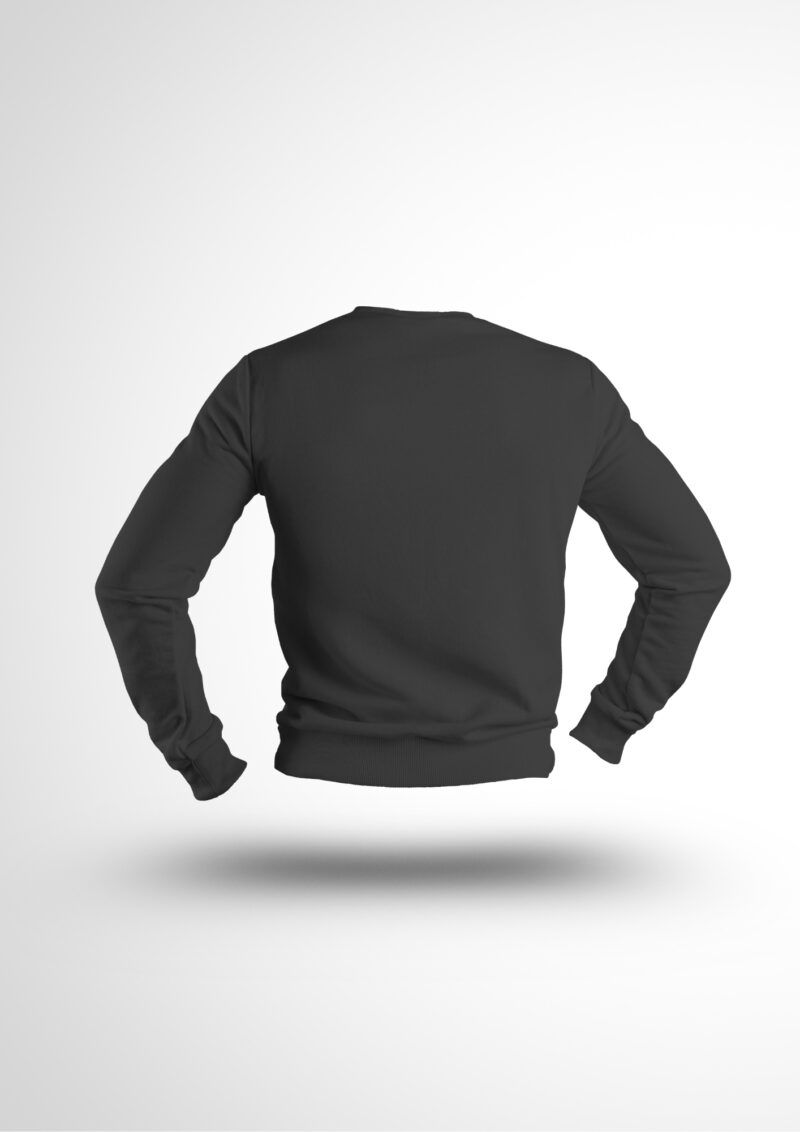 Sweat SSIAP gris bande grise sécurité incendie face – Image 2