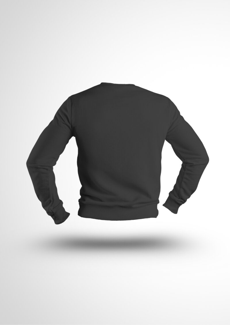 Sweat SSIAP gris souris bande rouge sécurité incendie – Image 2