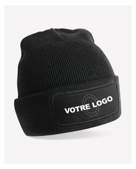 Bonnet avec patch de personnalisation