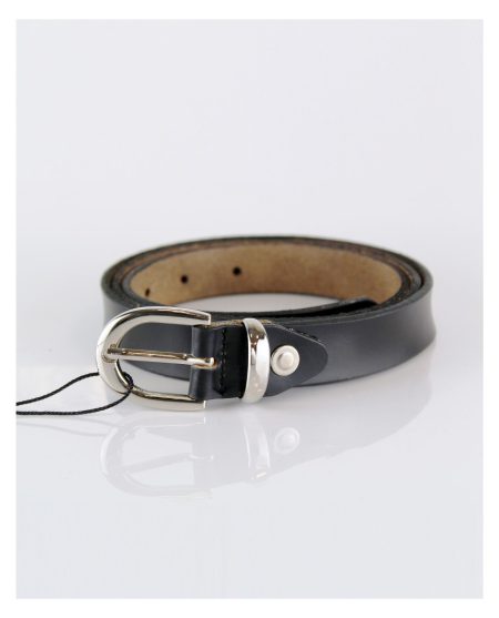 Ceinture city cuir noir