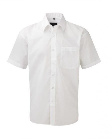 Chemise manches courtes blanche Coupe Confort de marque Di Harouty