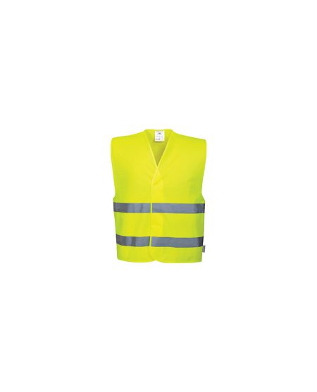 Gilet chasuble haute visibilité personnalisable