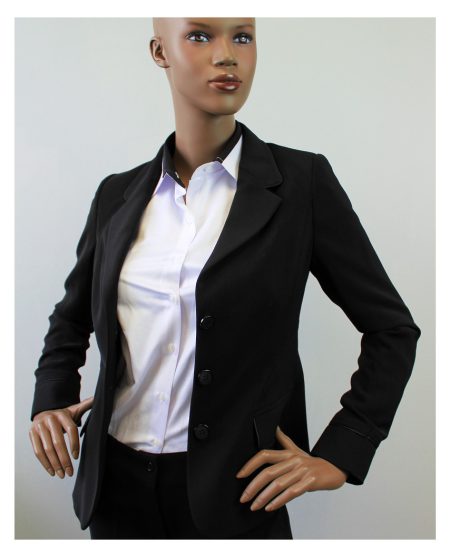 Veste de costume Hôtesse noir