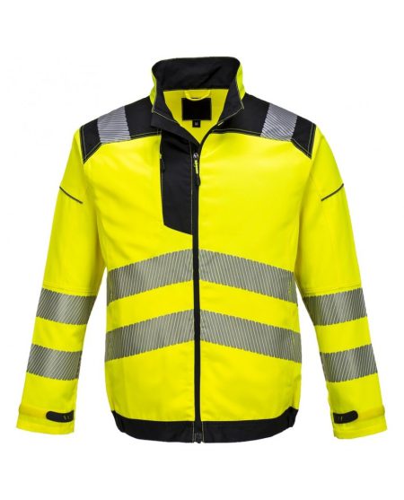 Veste Soft shell EVENT Haute visibilité bicolore Jaune et noir