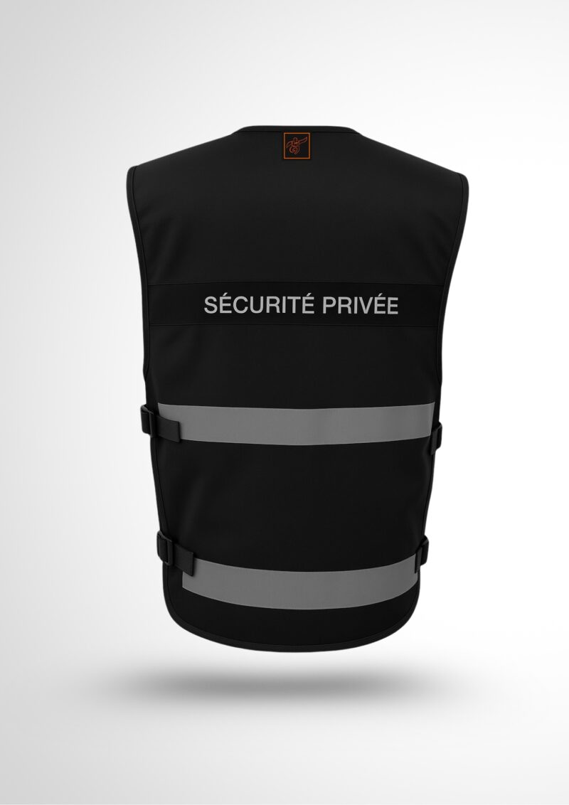 Gilet Tactique Noir Nouvelle réglementation – Image 2