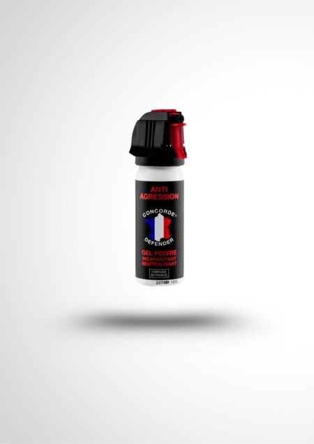 Bombe de défense Concorde Defender gel poivre 25 ml