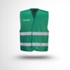 Gilet chasuble coloris Securite avant & arrière