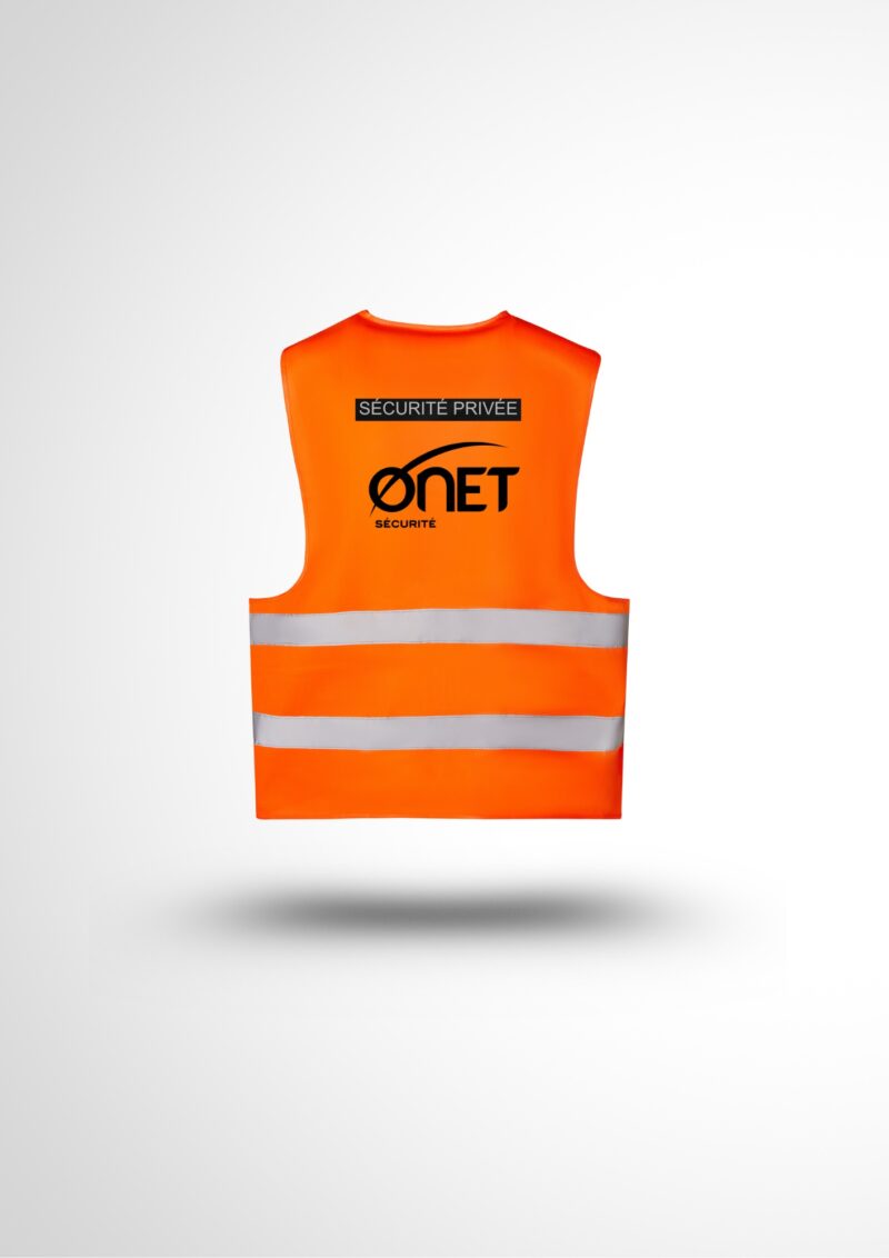 Gilet Haute visibilité Onet Sécurité – Image 2