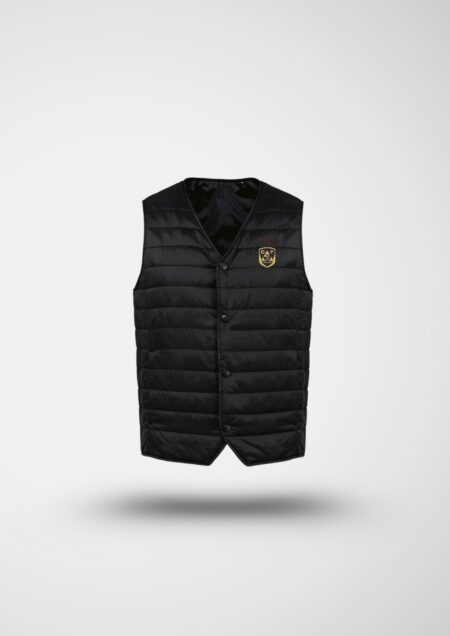 Doudoune sans manche col V réglementé OP