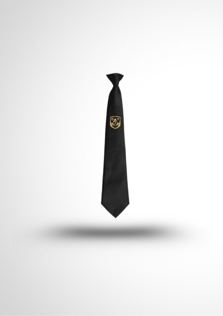 Cravate Noir à clips