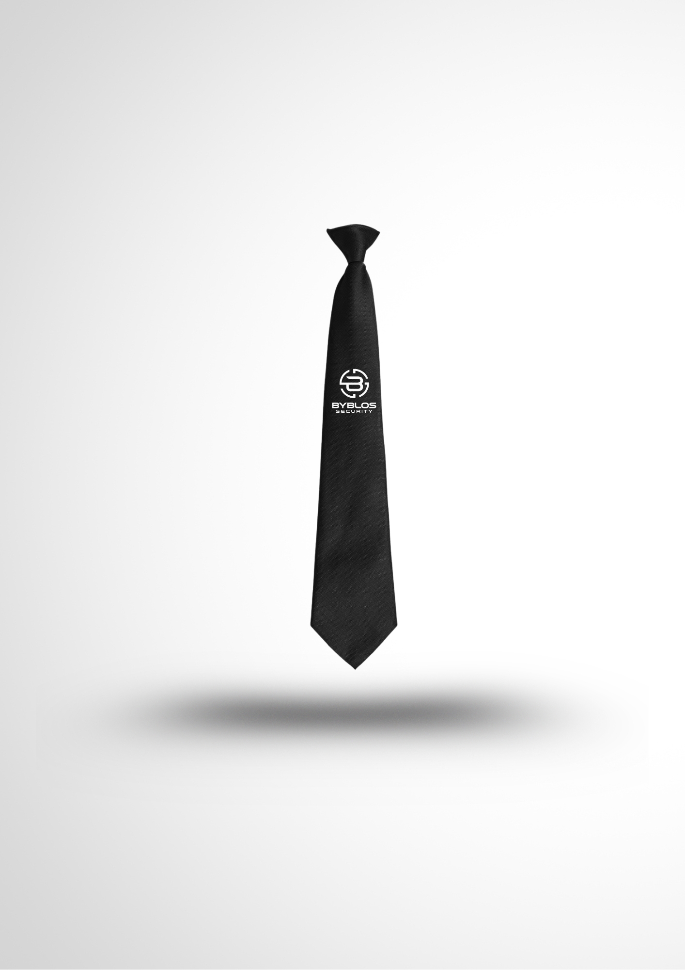 Cravate Noir à clips Byblos
