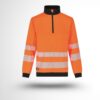 Pull haute-visibilité avec col montant Scuti HiVis Pull