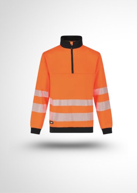 Pull haute-visibilité avec col montant Scuti HiVis Pull