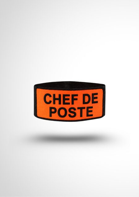 Brassard Chef de Poste