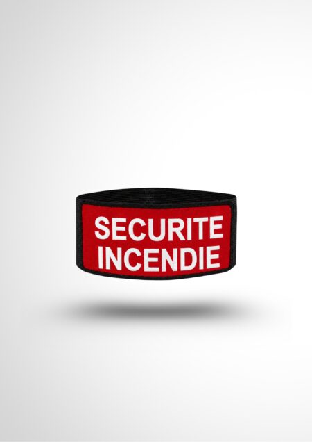 Brassard Sécurité incendie Rouge